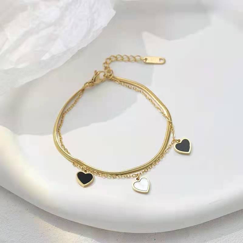 Wholesale Pentagram Titanium Steel Bracelet